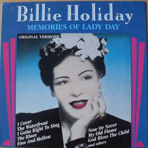 Billie Holiday ‎– Memories Of Lady Day
