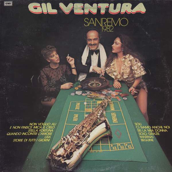 Gil Ventura ‎– Sax Club N. 22 / San Remo 1982