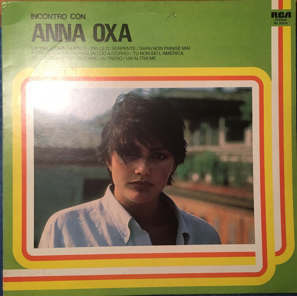 Anna Oxa ‎– Incontro Con