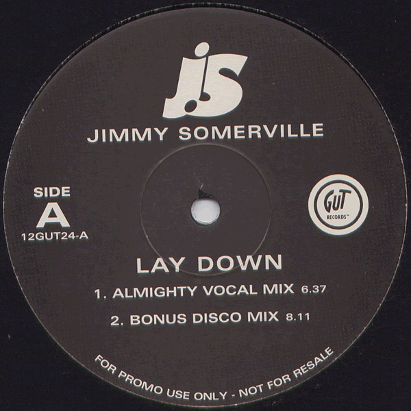 Jimmy Somerville ‎– Lay Down