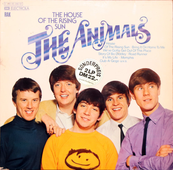 The Animals ‎– The House Of The Rising Sun