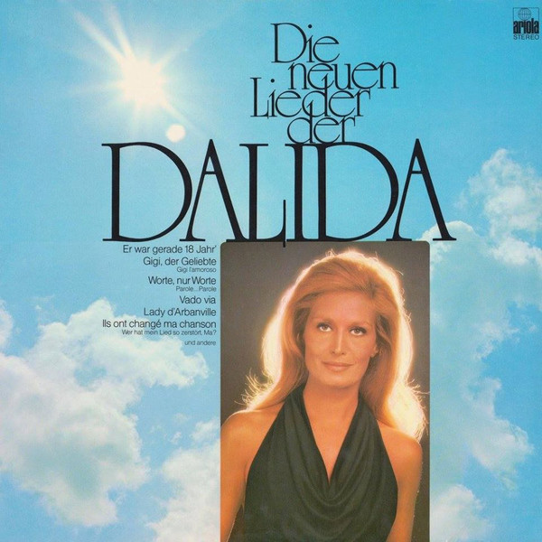 Dalida ‎– Die Neuen Lieder Der Dalida
