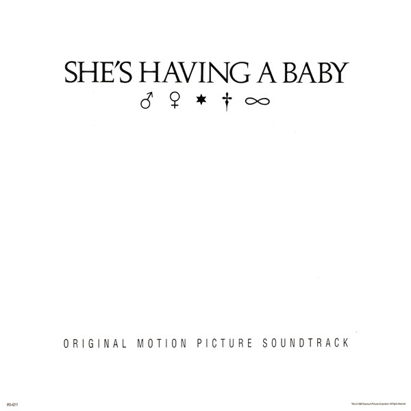 Various ‎– She's Having A Baby (Original Motion Picture Soundtrack)