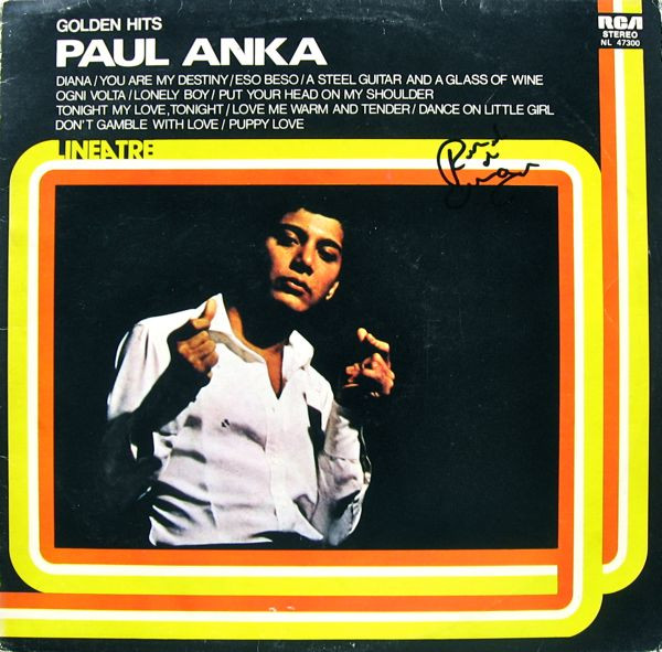 Paul Anka ‎– Golden Hits