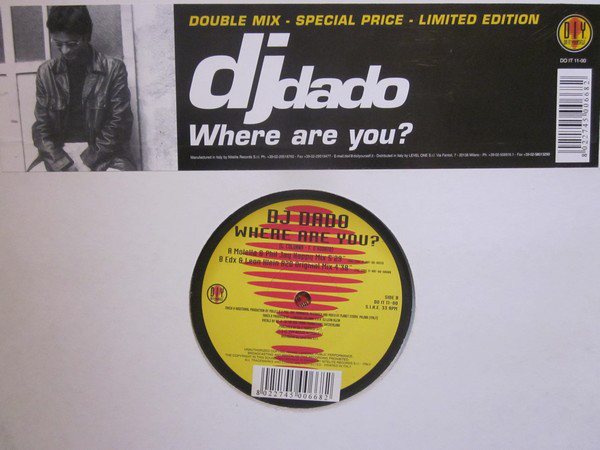 DJ Dado ‎– Where Are You?