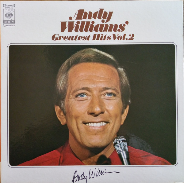 Andy Williams ‎– Andy Williams' Greatest Hits Vol. 2