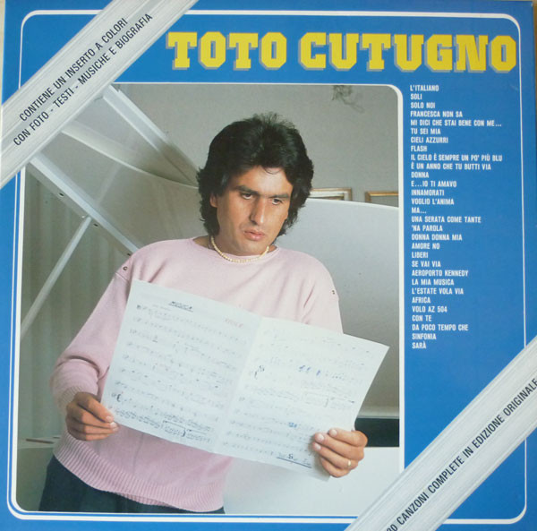 Toto Cutugno ‎– Toto Cutugno