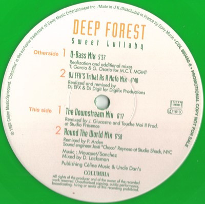 Deep Forest ‎– Sweet Lullaby (The Remixes)