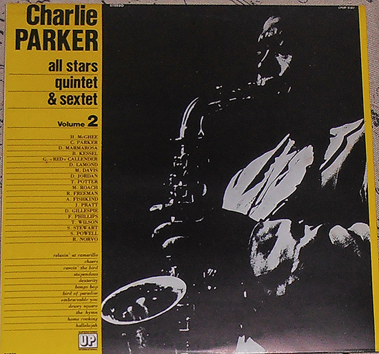 Charlie Parker ‎– All Stars, Quintet & Sextet Volume 2
