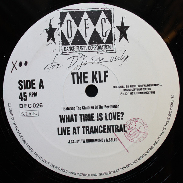 The KLF ‎– What Time Is Love?