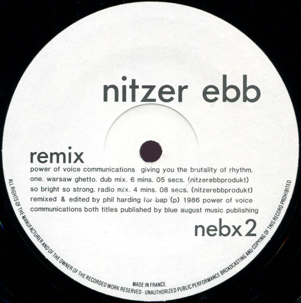 Nitzer Ebb ‎– Warsaw Ghetto Remix