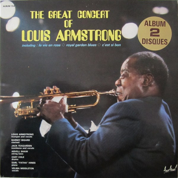 Louis Armstrong ‎– The Great Concert Of Louis Armstrong