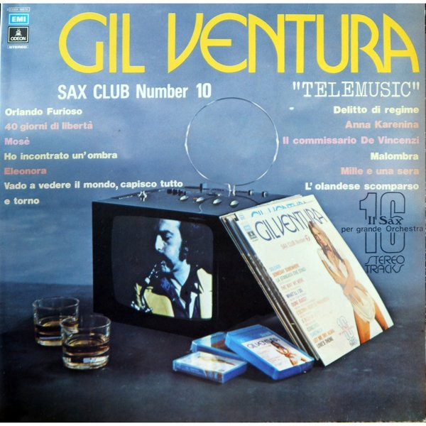 Gil Ventura ‎– Sax Club Number 10 "Telemusic"