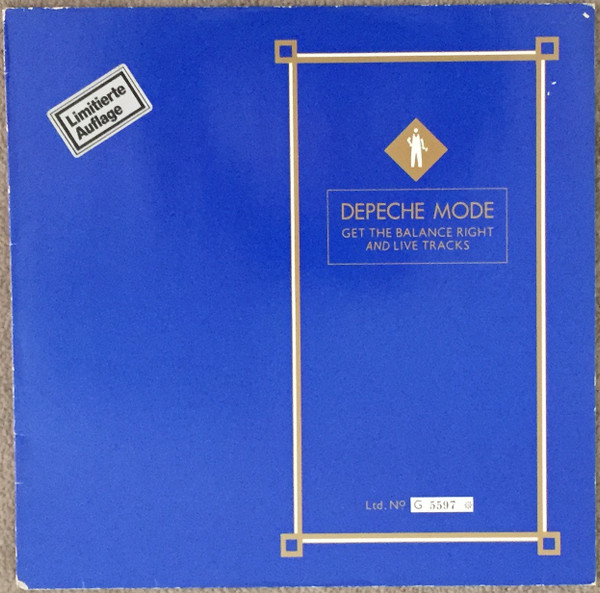 Depeche Mode ‎– Get The Balance Right And Live Tracks
