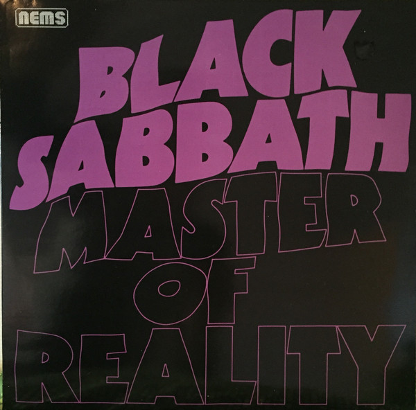 Black Sabbath ‎– Master Of Reality