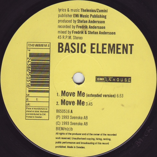 Basic Element ‎– Move Me