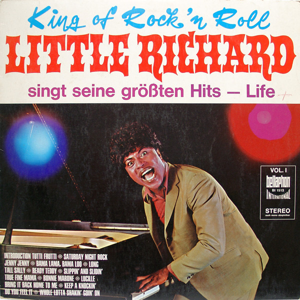Little Richard ‎– King Of Rock'n Roll Little Richard Singt Seine Größten Hits - Life