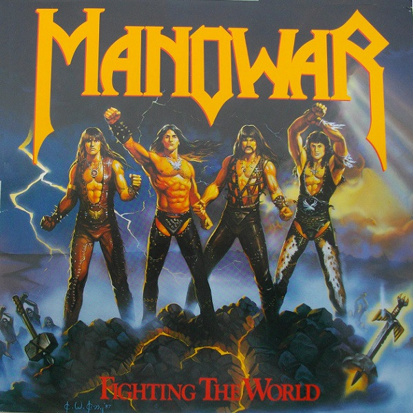 Manowar ‎– Fighting The World - купить в интернет магазине дешево