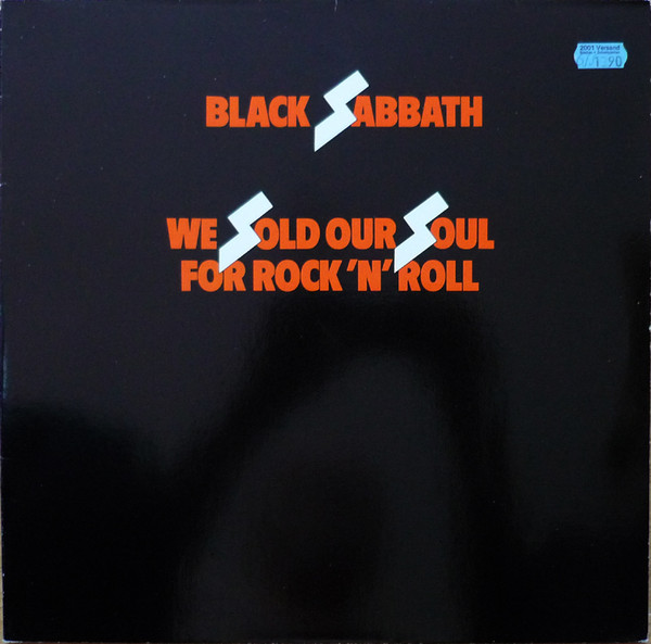 Black Sabbath ‎– We Sold Our Soul For Rock 'N' Roll