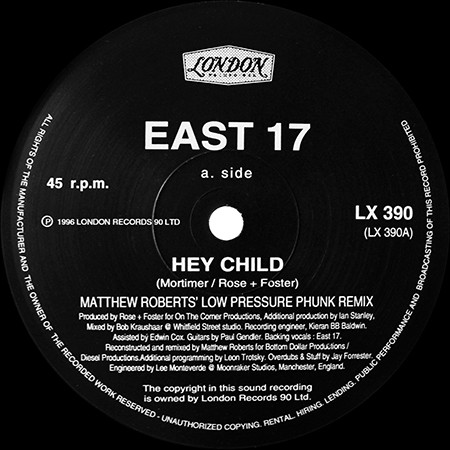 East 17 ‎– Hey Child