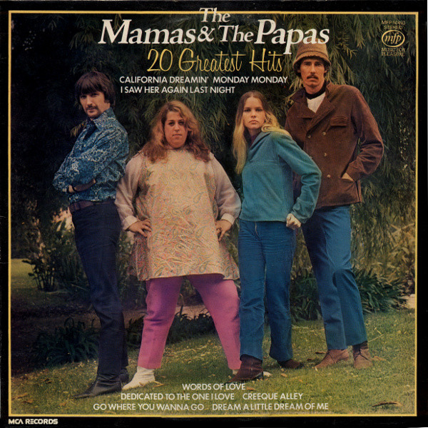 The Mamas & The Papas ‎– 20 Greatest Hits