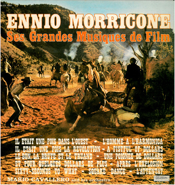 Ennio MorriconeMario Cavallero And His Orchestra ‎– Ses Grandes Musiques De Film