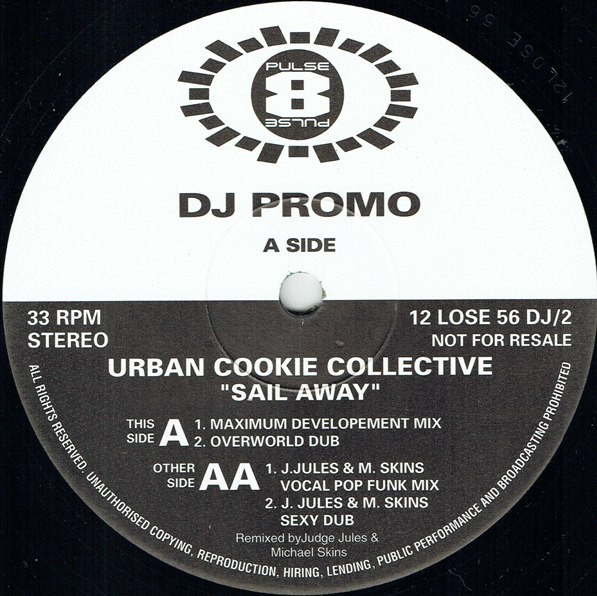 Urban Cookie Collective ‎– Sail Away