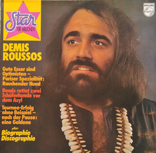Demis Roussos ‎– Star Für Millionen