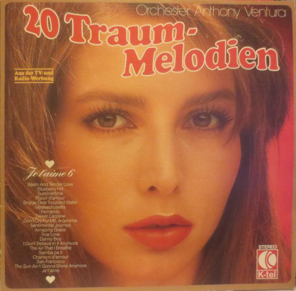 Orchester Anthony Ventura ‎– 20 Traum-Melodien (Je T'Aime 6)