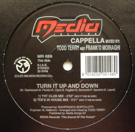 Cappella ‎– Turn It Up And Down (Remixes)