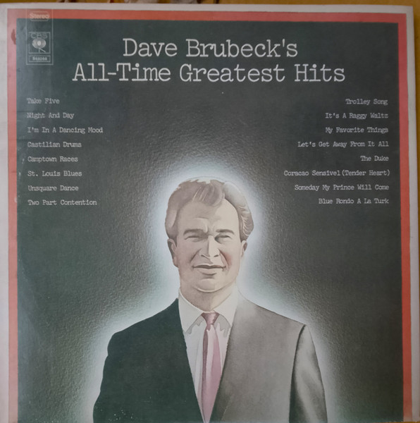 Dave Brubeck ‎– Dave Brubeck's All-Time Greatest Hits