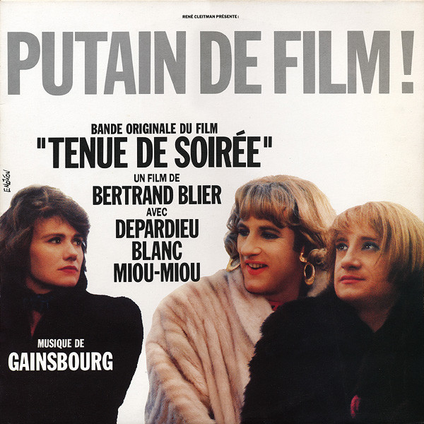 Gainsbourg ‎– Bande Originale Du Film "Tenue De Soirée"