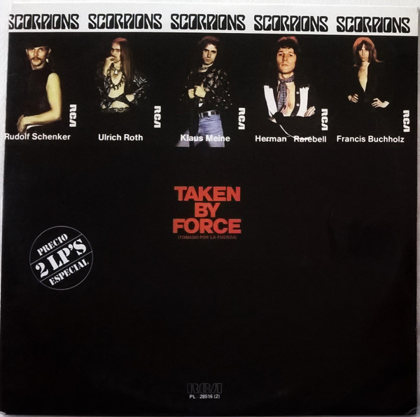 Scorpions ‎– Taken By Force = Tomado Por La Fuerza / Virgin Killer