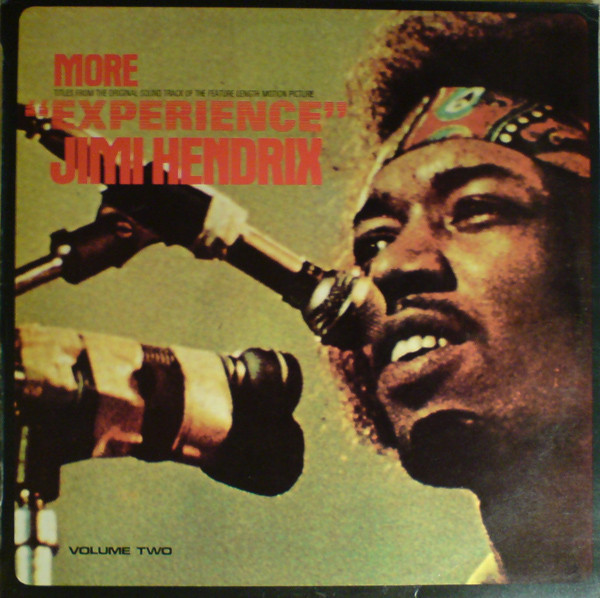 Jimi Hendrix ‎– More  "Experience" Jimi Hendrix (Titles From The Original Sound Track Of The Feature Length Motion Picture) (Volume Two)