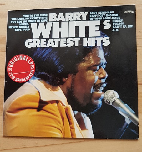 Barry White ‎– Barry White's Greatest Hits