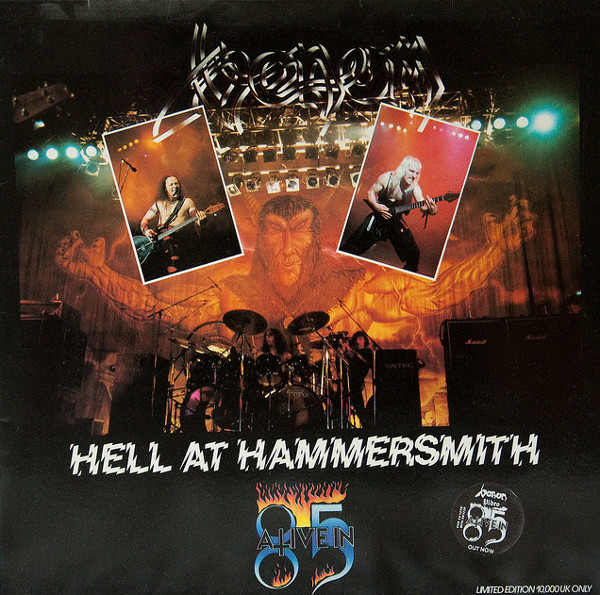 Venom (8) ‎– Hell At Hammersmith EP