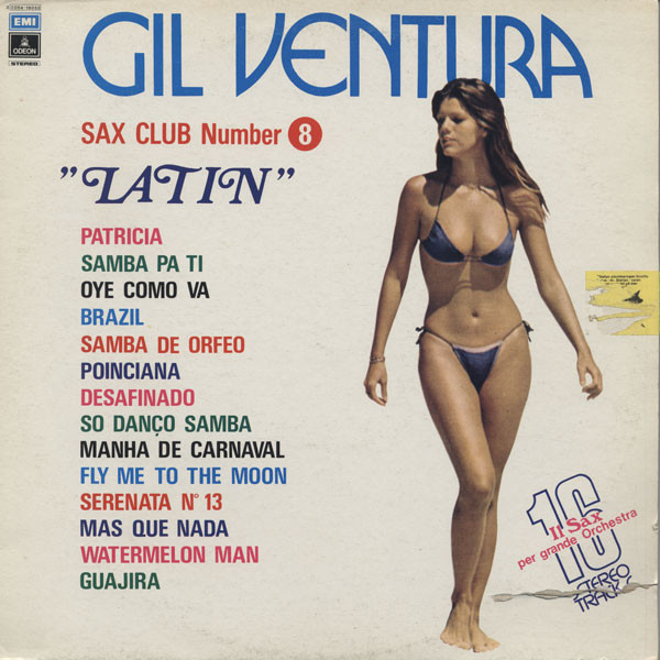 Gil Ventura ‎– Sax Club Number 8 "Latin"