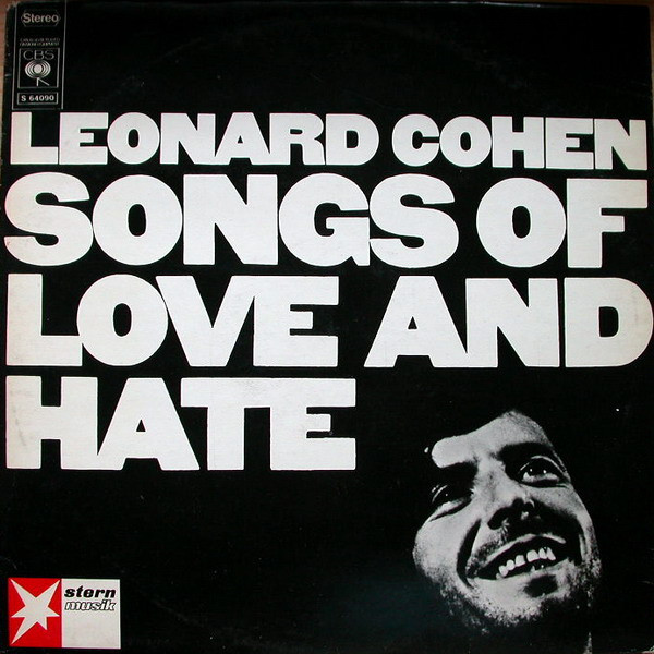 Leonard Cohen ‎– Songs Of Love And Hate