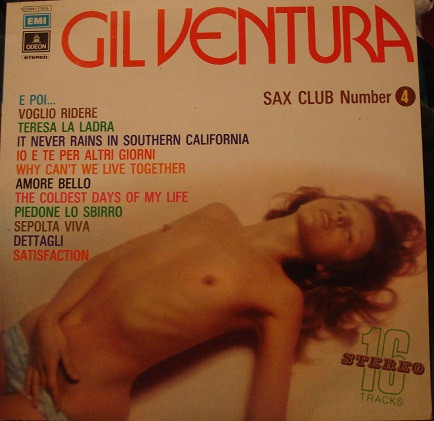 Gil Ventura ‎– Sax Club Number 4