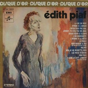 Edith Piaf ‎– Le Disque D'Or D'Edith Piaf