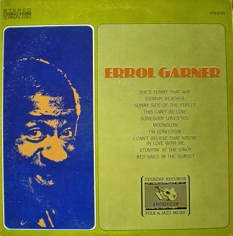 Errol Garner ‎– Errol Garner