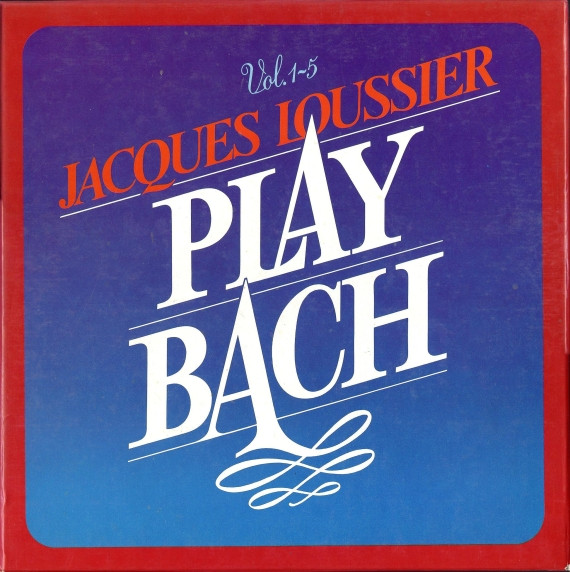 Jacques Loussier ‎– Play Bach Vol.1-5
