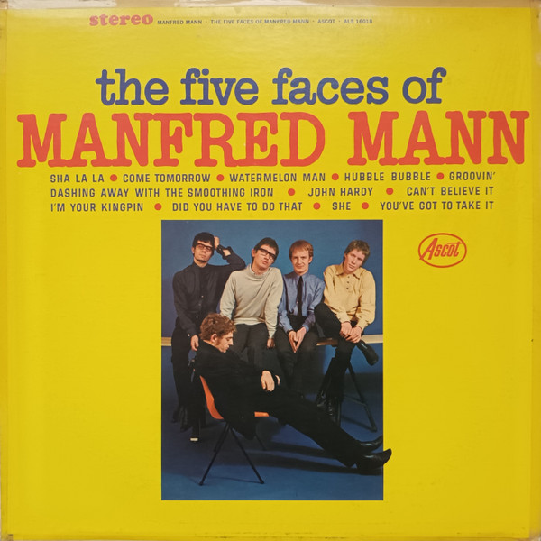 Manfred Mann ‎– The Five Faces Of Manfred Mann