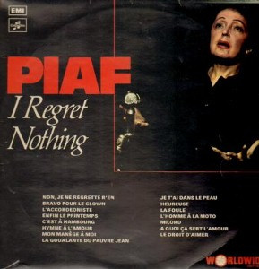 Edith Piaf ‎– I Regret Nothing