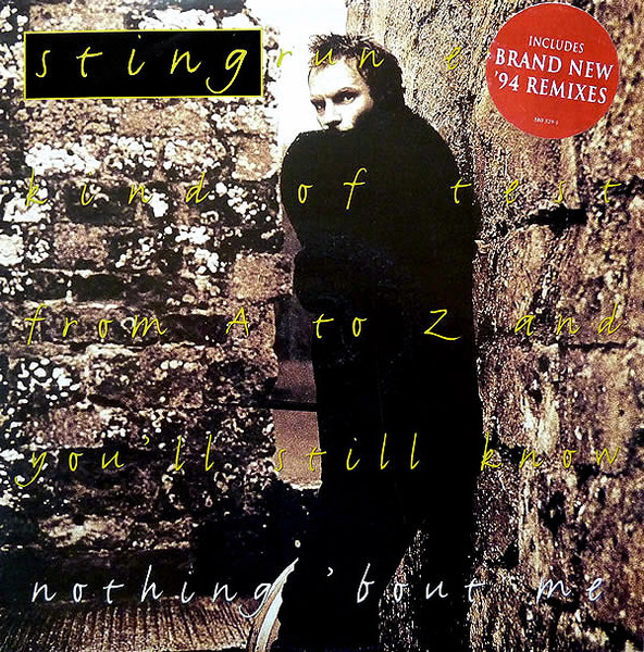 Sting ‎– Nothing 'Bout Me