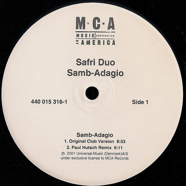 Safri Duo ‎– Samb-Adagio
