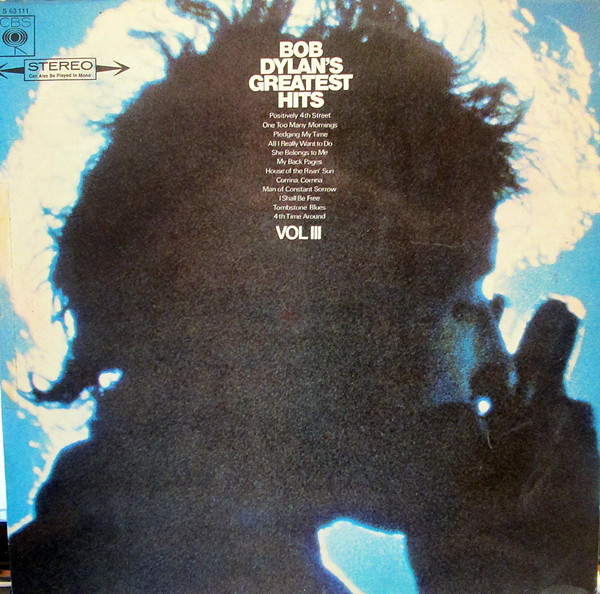 Bob Dylan ‎– Bob Dylan's Greatest Hits Vol.III