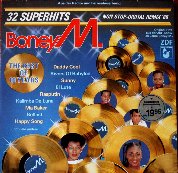 Boney M. ‎– The Best Of 10 Years