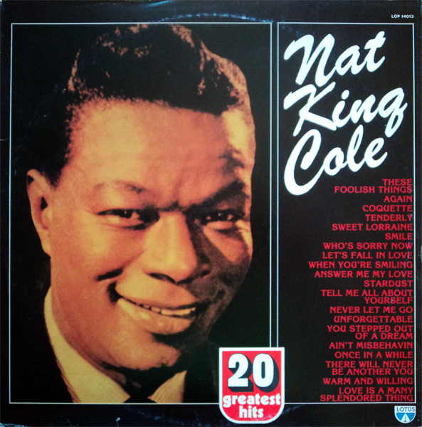 Nat King Cole ‎– 20 Greatest Hits