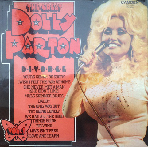 Dolly Parton ‎– The Great Dolly Parton Vol. 1 (D-I-V-O-R-C-E)